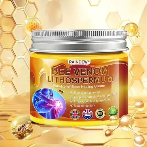 RAINDEW® BEE VENOM LITHOSPERMUM Pain-Relief Bone Healing Cream