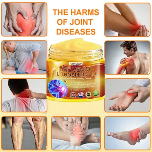 RAINDEW® BEE VENOM LITHOSPERMUM Pain-Relief Bone Healing Cream